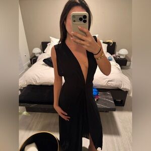LSpace Black Sleeveless Dress